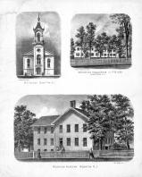 Washington's Headquarters in 1779 & 1780, Boonton Academy, M.E. Church - Boonton, Morris County 1868